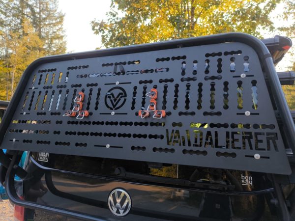 Vandalierer Trägerplatte Fahrradträger
