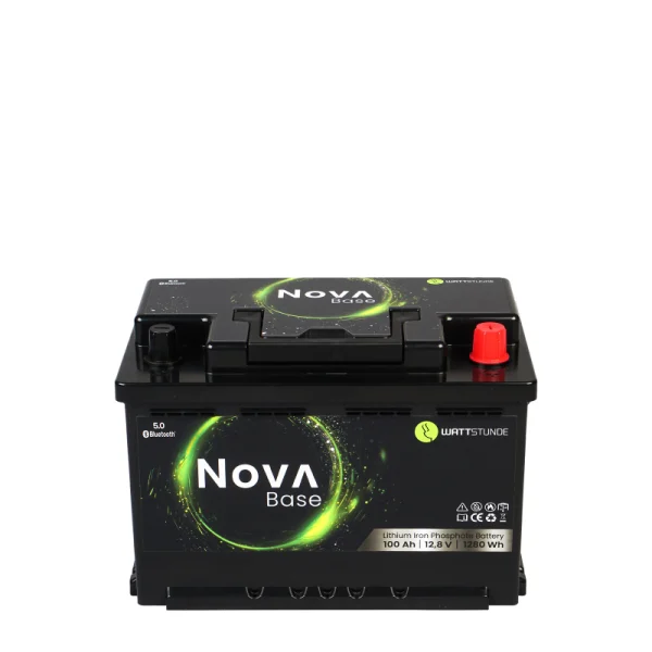 WATTSTUNDE LiFePO4 Batterie NOVA BASE 100Ah 12V