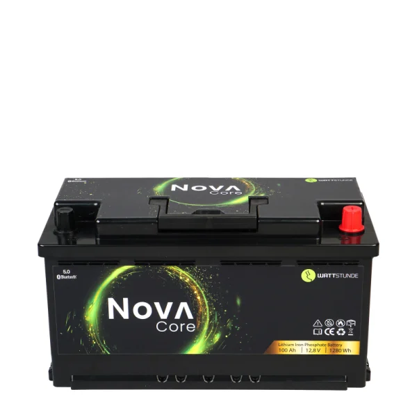 WATTSTUNDE LiFePO4 Batterie NOVA CORE 100Ah 12V