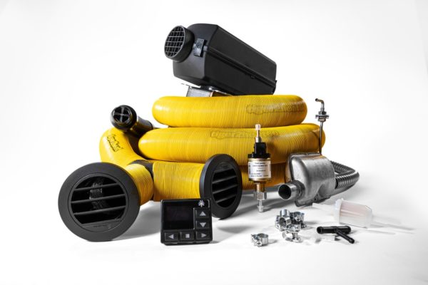 Komponenten eines Diesel-Luftstandheizungssystems